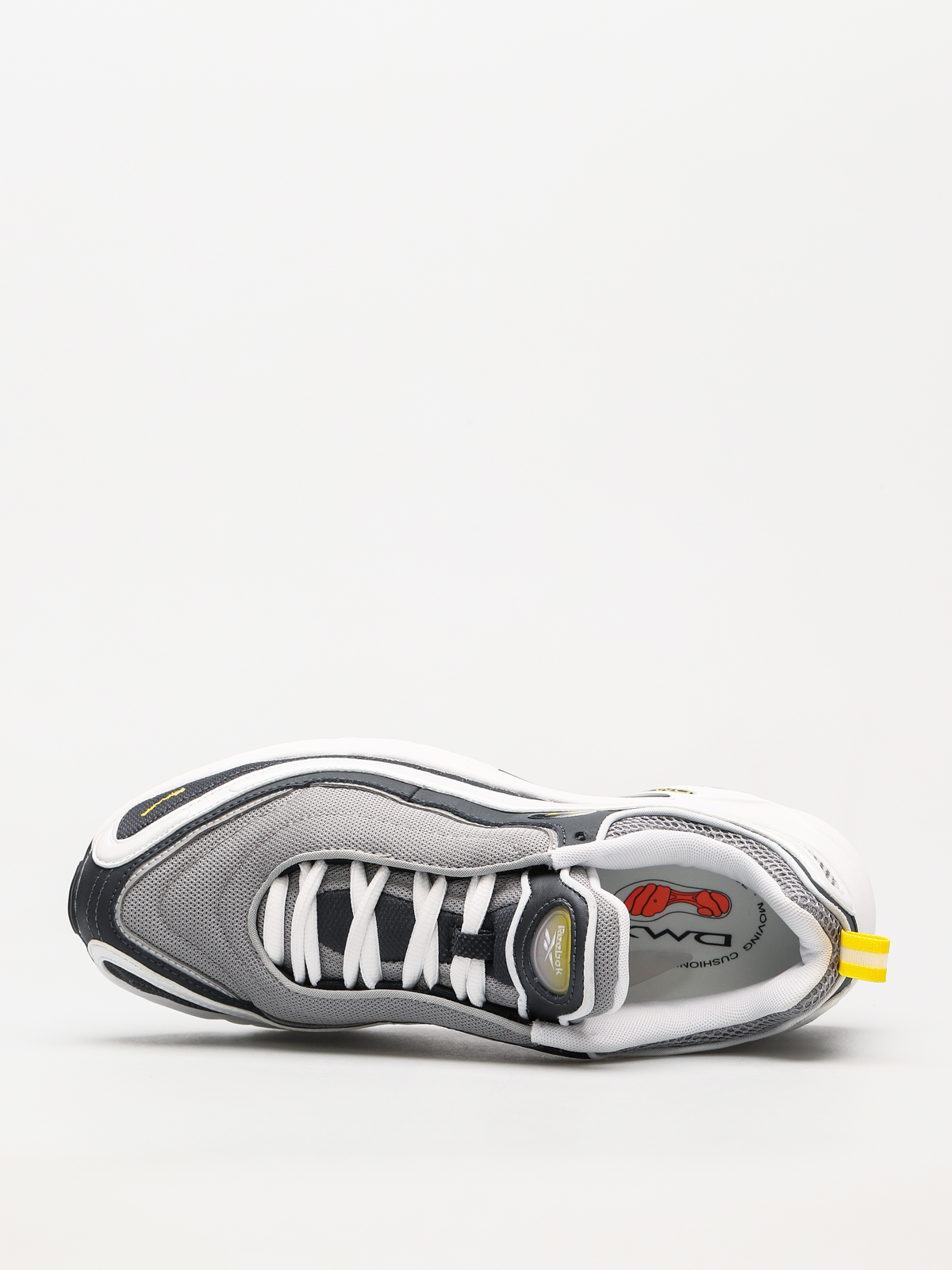 Reebok daytona dmx hot sale grey yellow