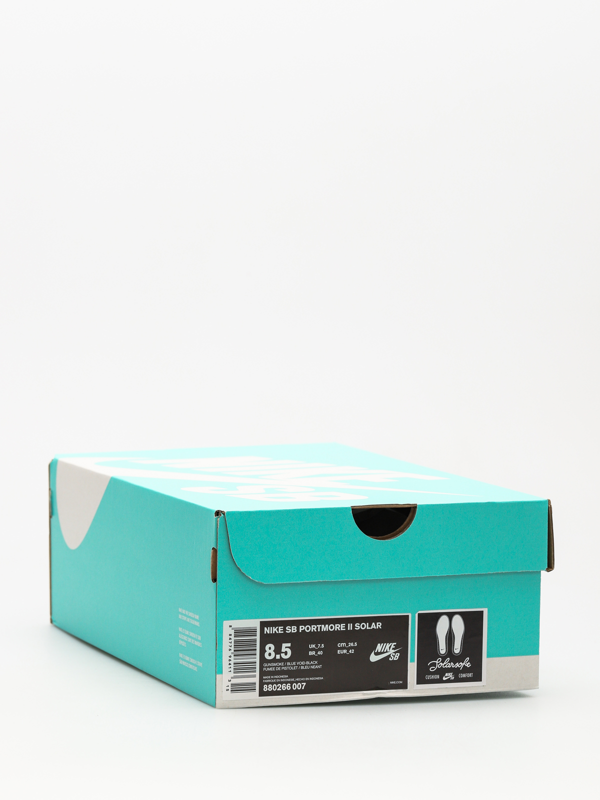 Topánky Nike SB Sb Solarsoft Portmore II (gunsmoke/blue void black)