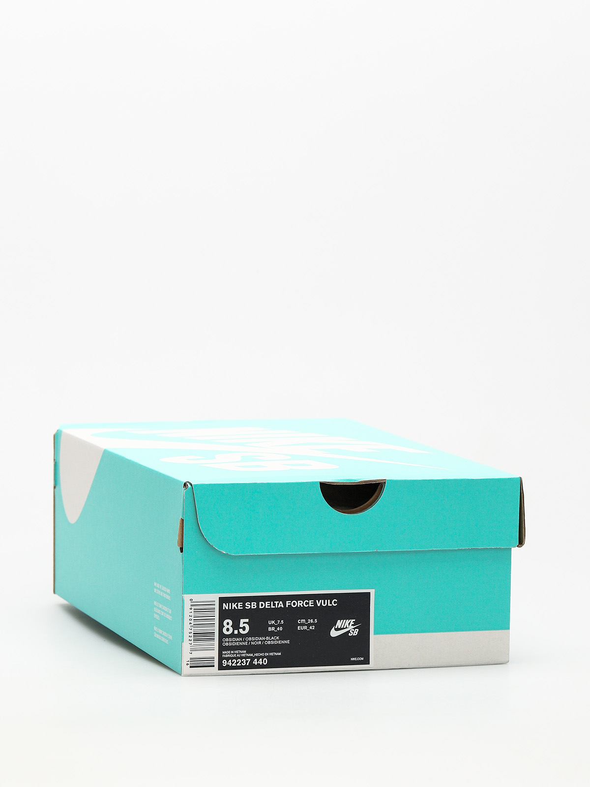 Topánky Nike SB Sb Delta Force Vulc (obsidian/obsidian black wolf grey)