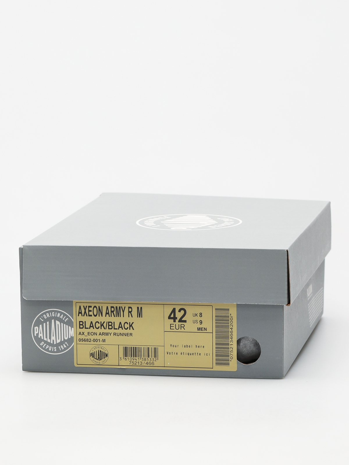 Topánky Palladium Ax_Eon Army Runner (black/black)