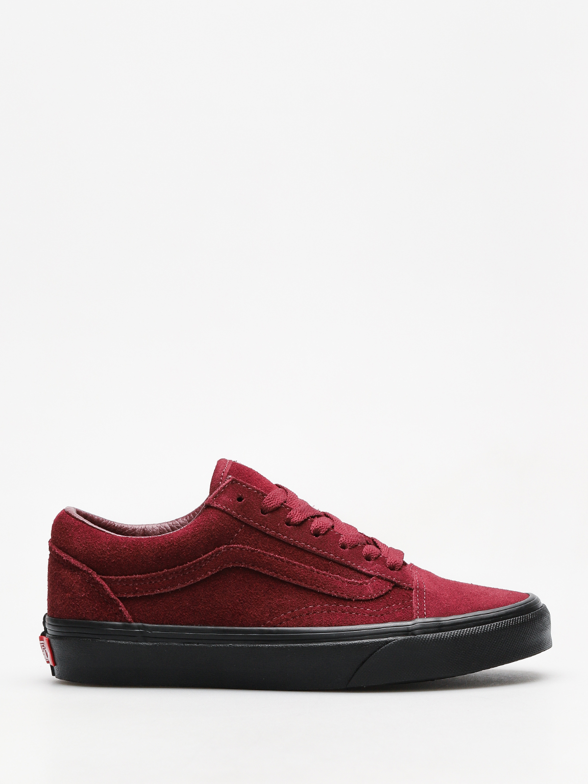 Topánky Vans Old Skool vínovo červená (port royale/black)