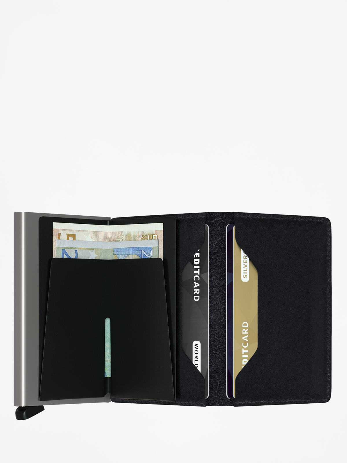 Peňaženka Secrid Slimwallet (black)