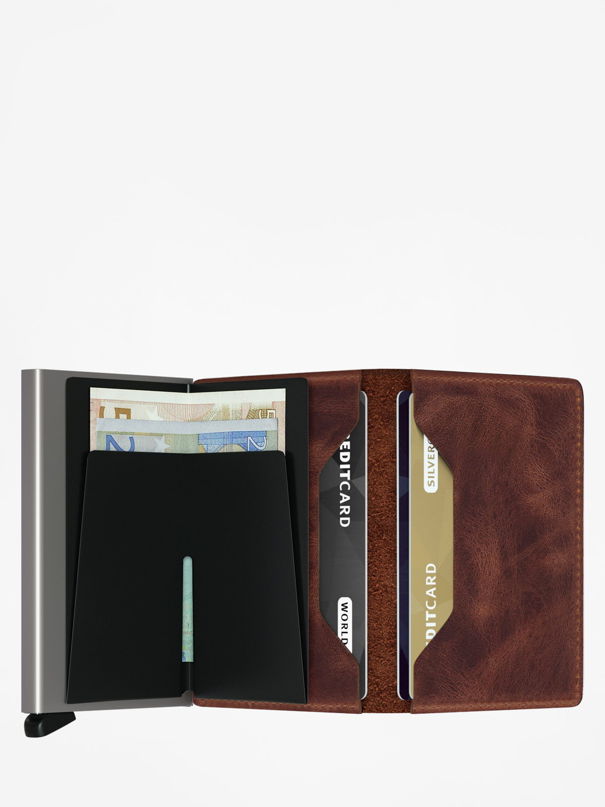 Peňaženka Secrid Slimwallet (vintage brown)
