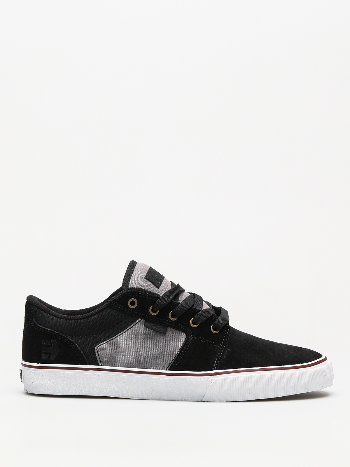 Topánky Etnies Barge Ls (black/dark grey/silver)