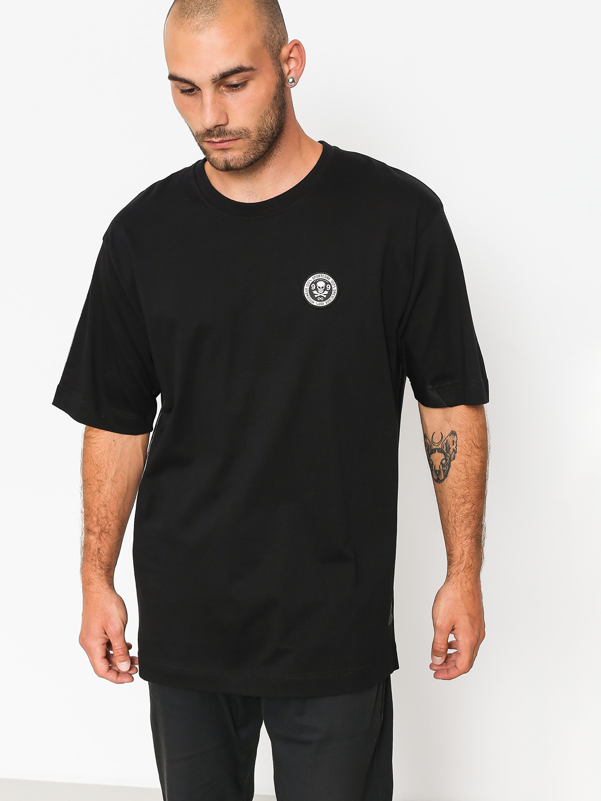 Tričko Stoprocent Stripe 18 (light black)
