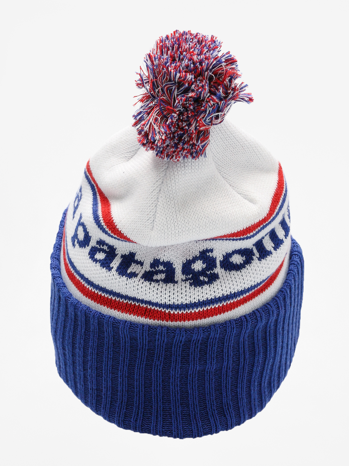 Čiapka Patagonia Powder Town Beanie (park stripe viking blue)