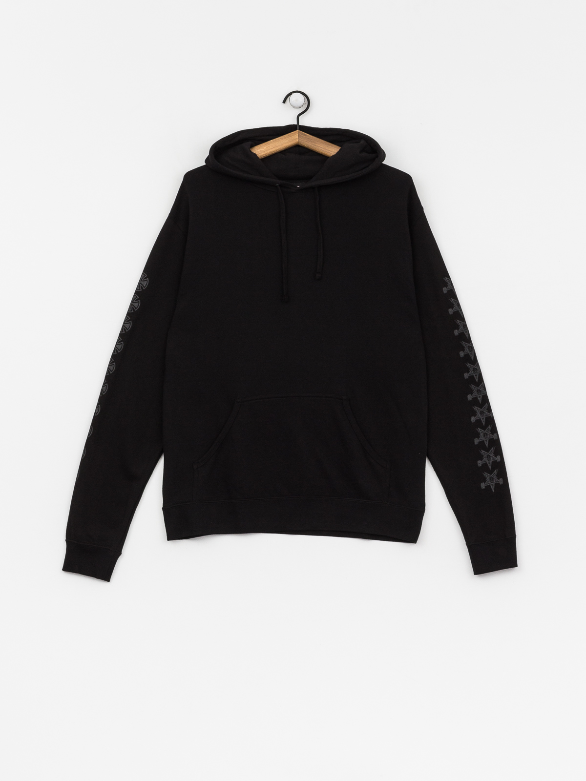 Mikina s kapucňou Independent x Thrasher Pentagram Cross HD (black)