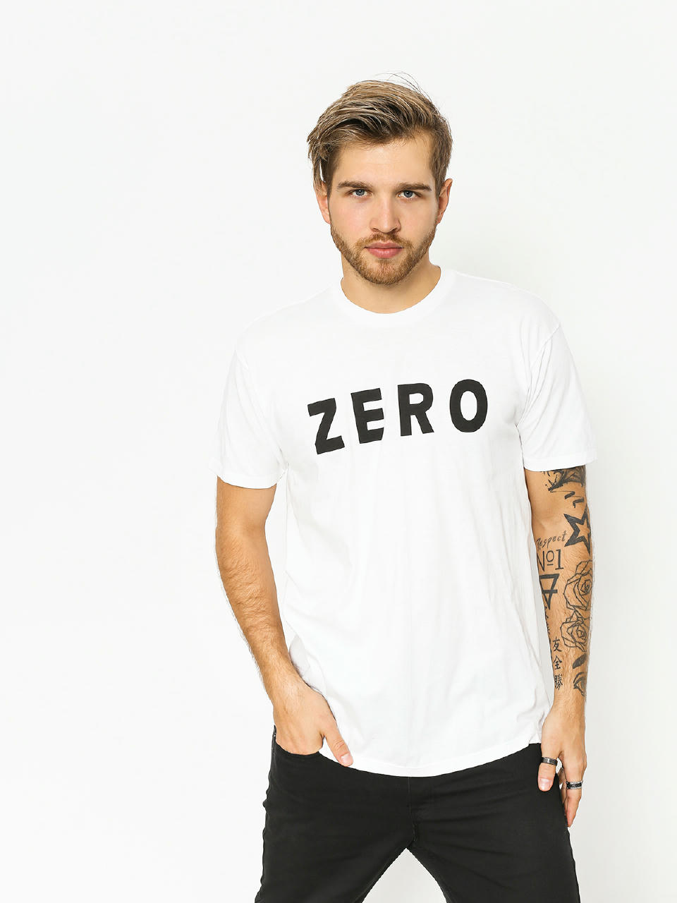 Tričko Zero Army (white)