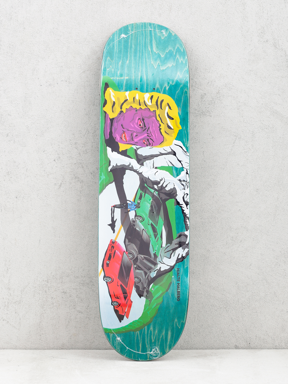 Doska Polar Skate Hjalte Halberg Lambo Life (green)