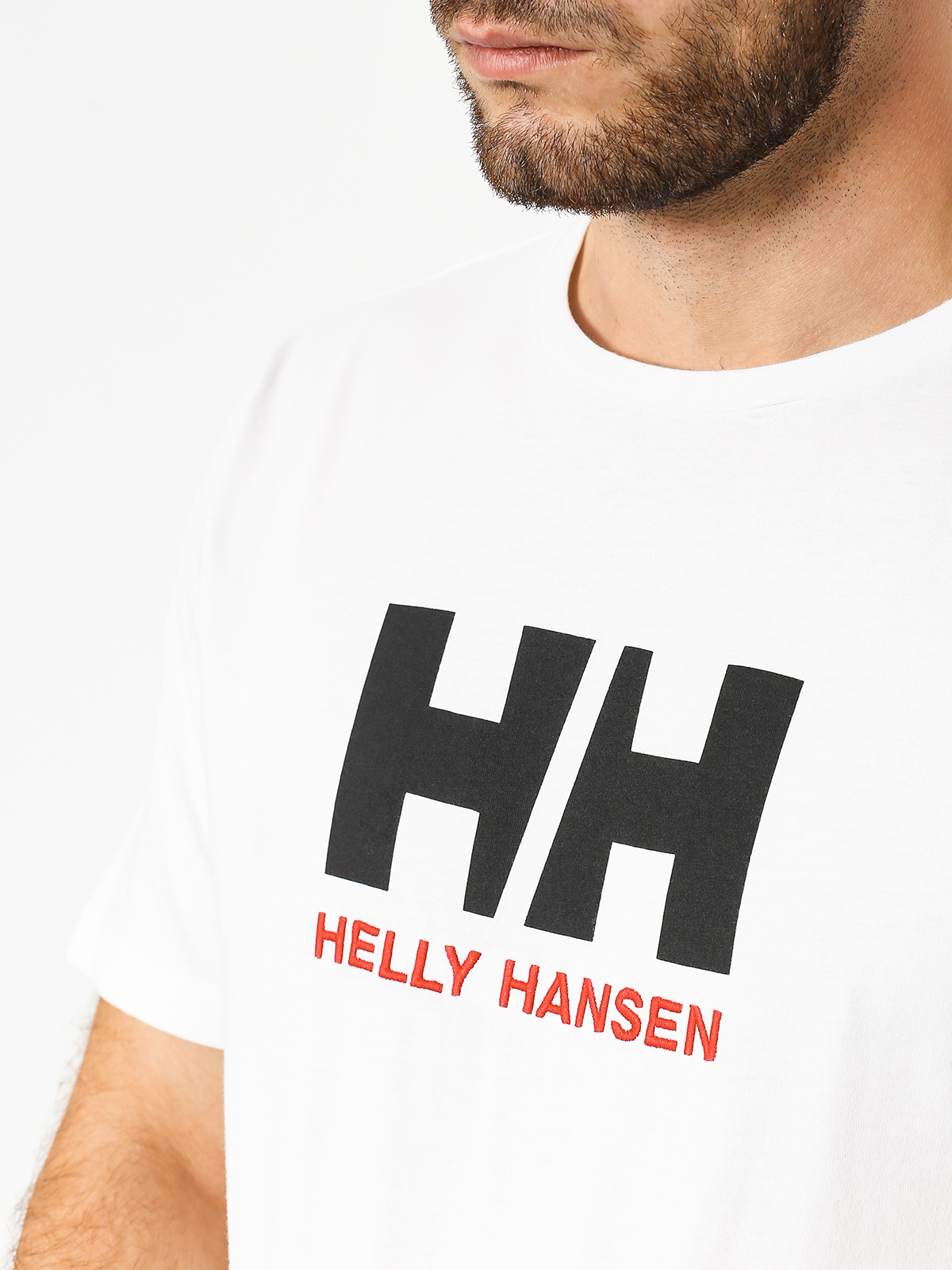 Tričko Helly Hansen Logo (white)