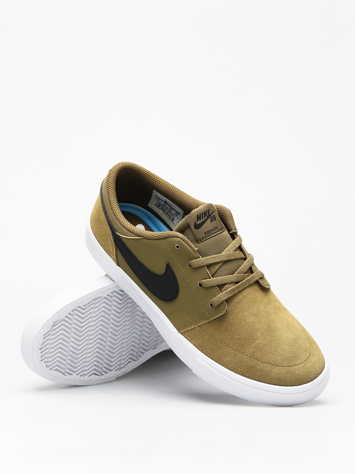 Topánky Nike SB Sb Solarsoft Portmore II (olive flak/black black white)