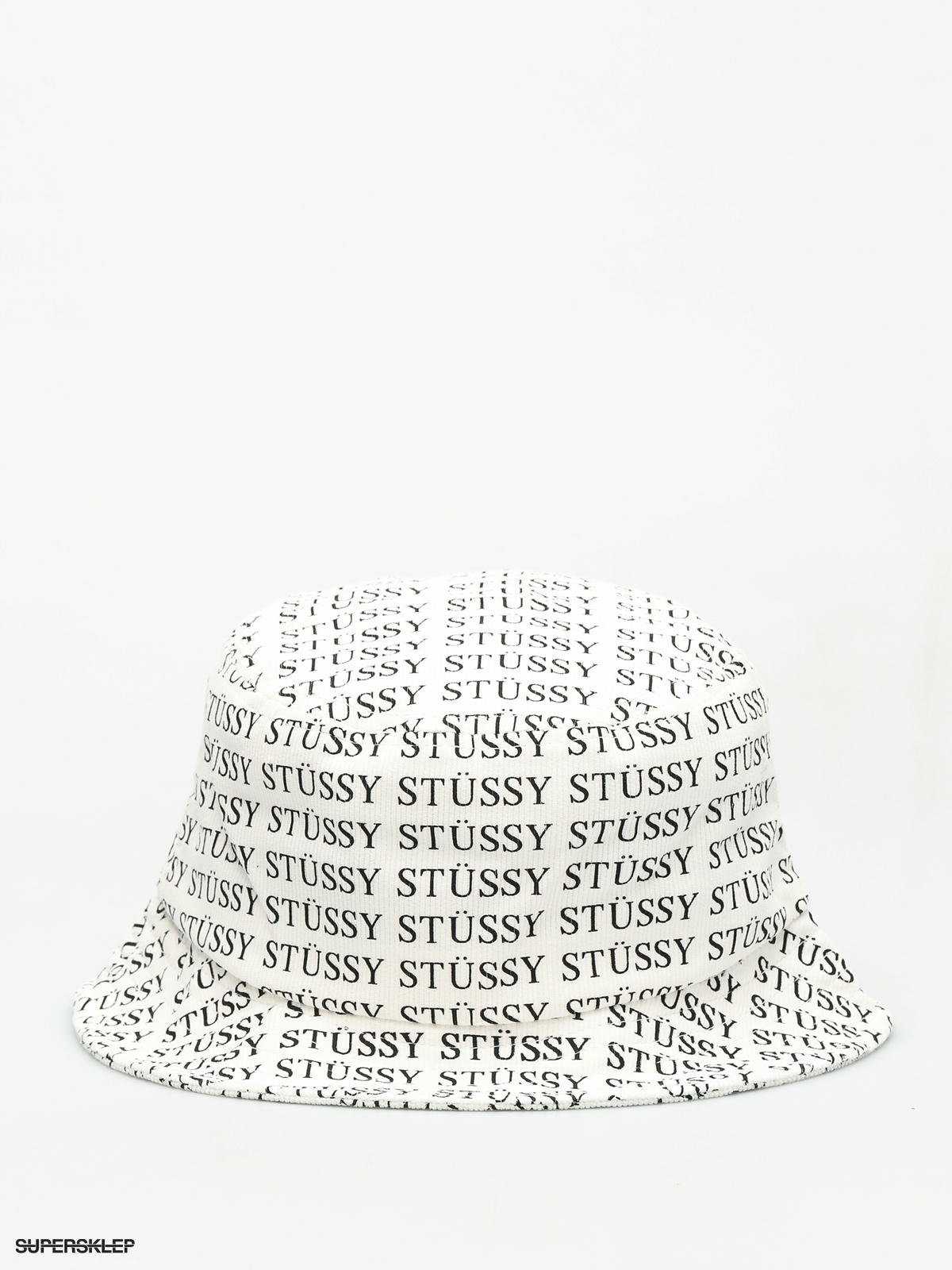 Klobúk Stussy Eva Printed Corduroy Wmn (white)