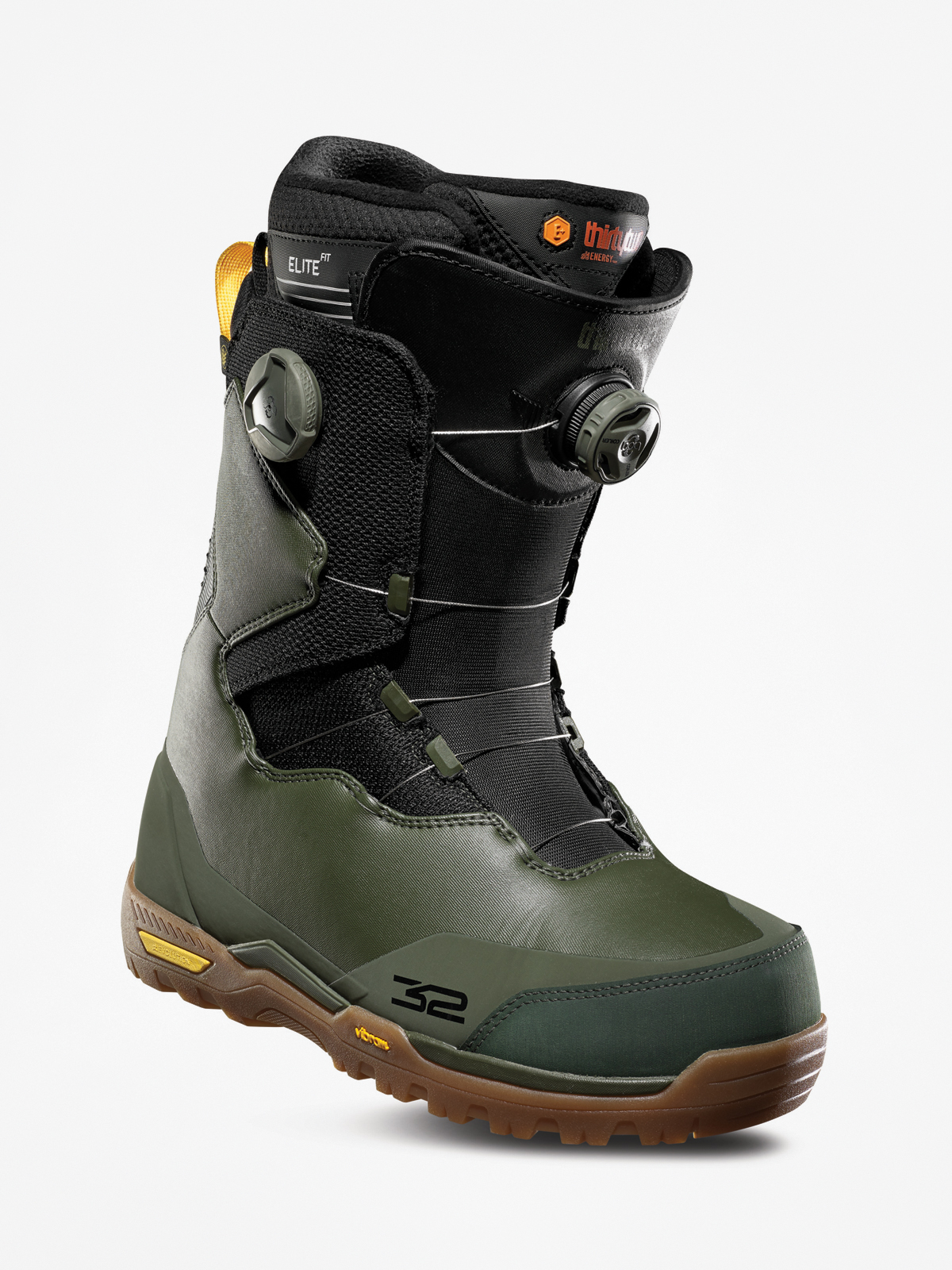Snowboardová obuv ThirtyTwo Focus Boa (olive/black/gum)