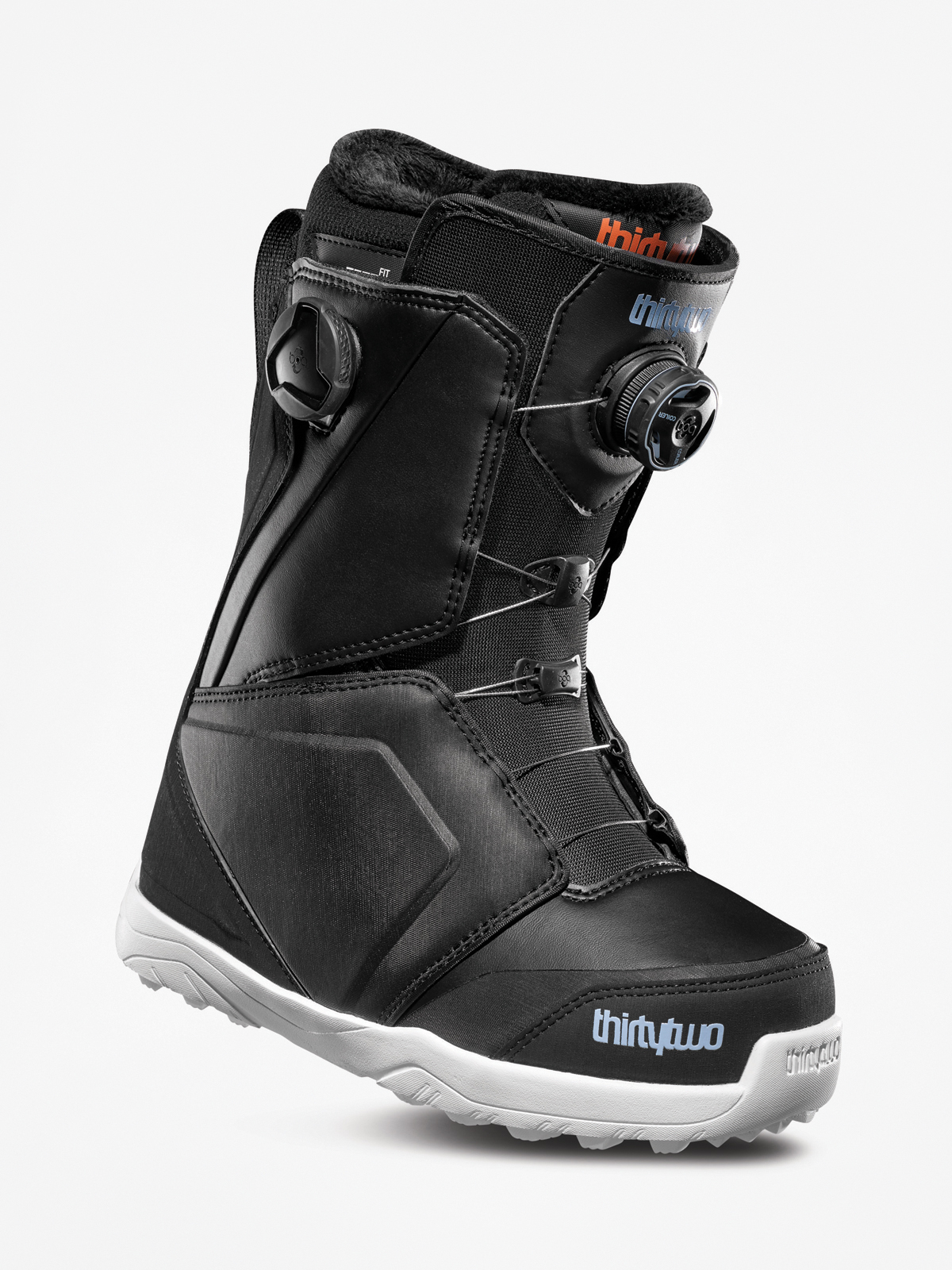 Snowboardová obuv ThirtyTwo Lashed Double Boa Wmn (black/blue/white)