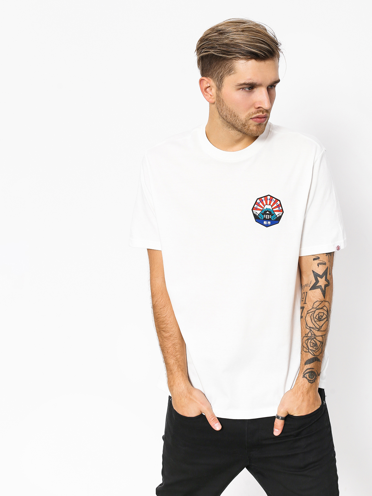 Tričko Element Ea Japan (bone white)