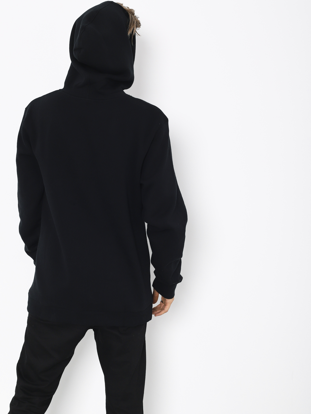 Mikina s kapucňou Supra Above HD (black/dark olive)