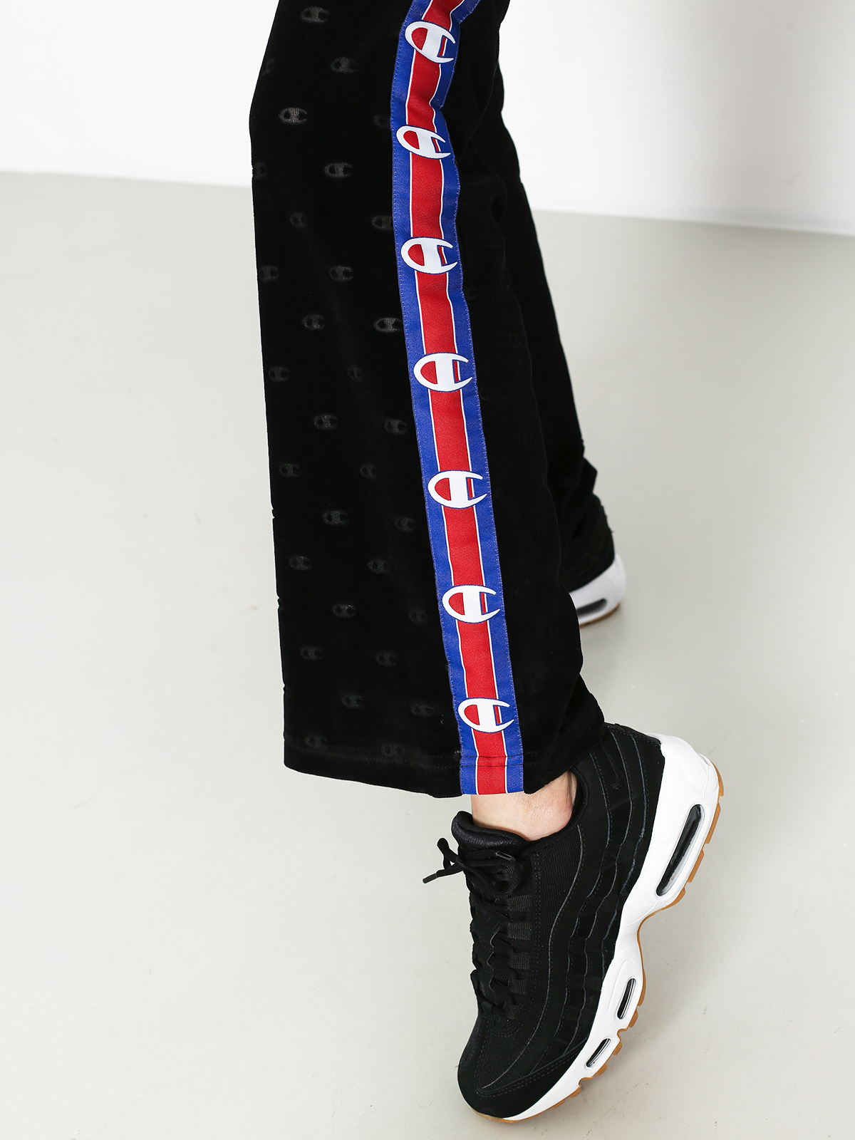 Nohavice Champion Wide Leg Pants Wmn (nbk)