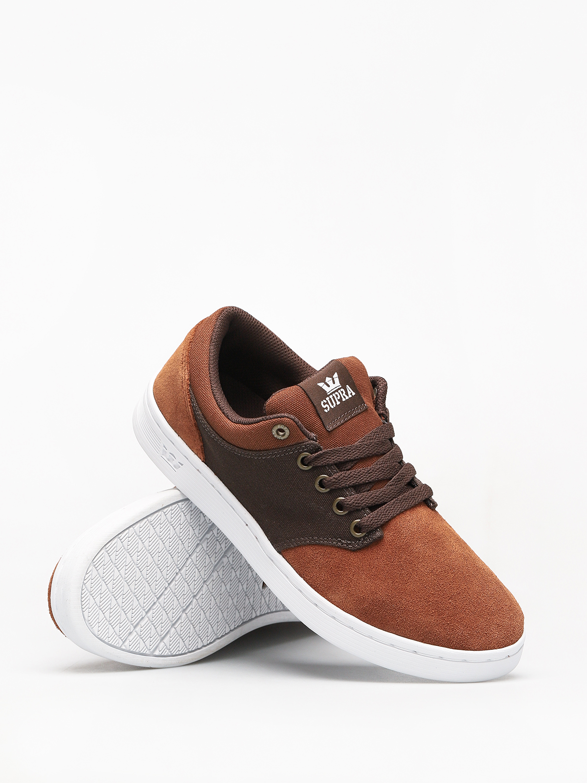 Topánky Supra Chino Court hnedá (brown/demitasse white)