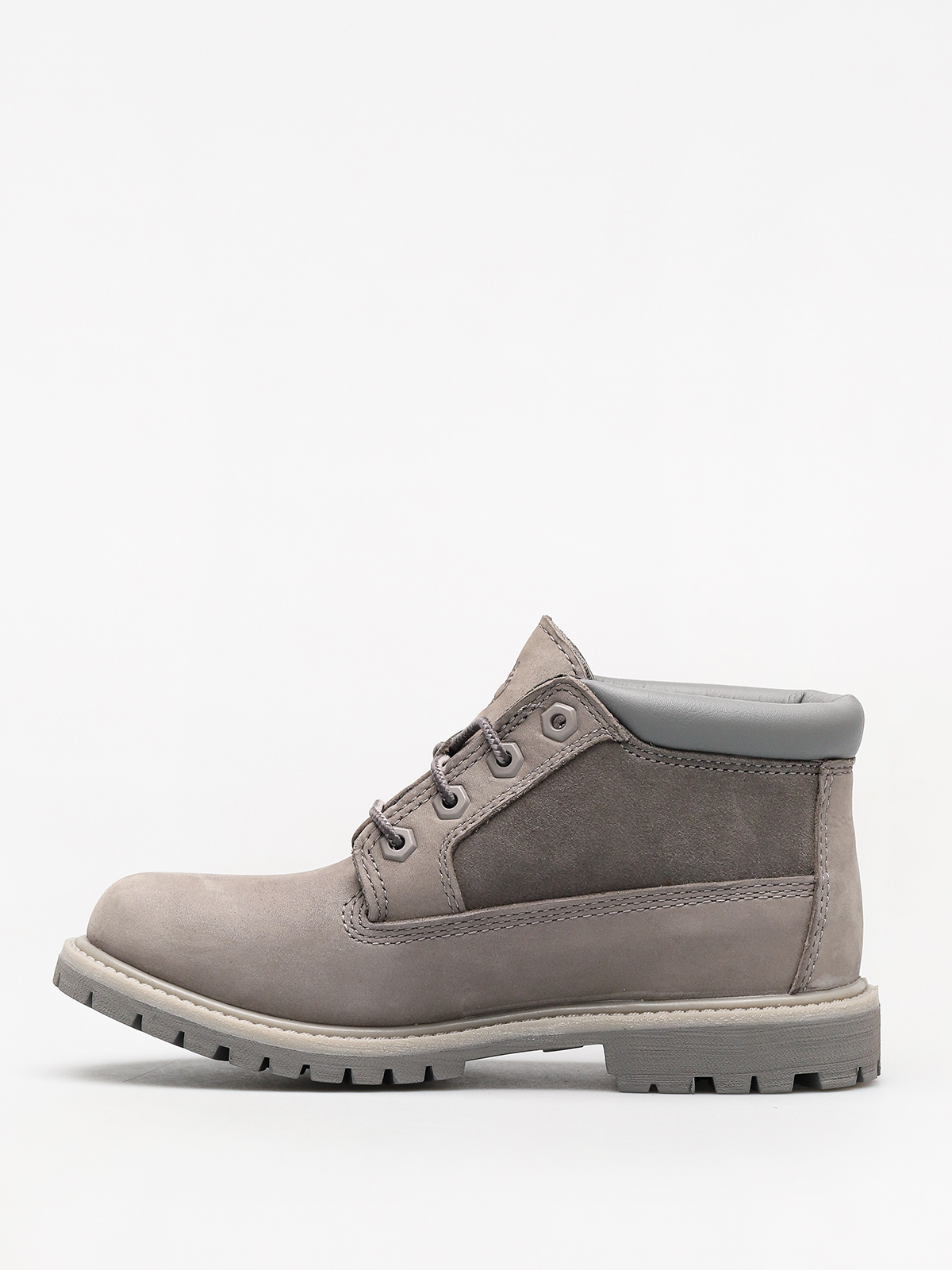 Zimné topánky Timberland Nellie Chk Lthr Sd Nwp Wmn (steeple grey)