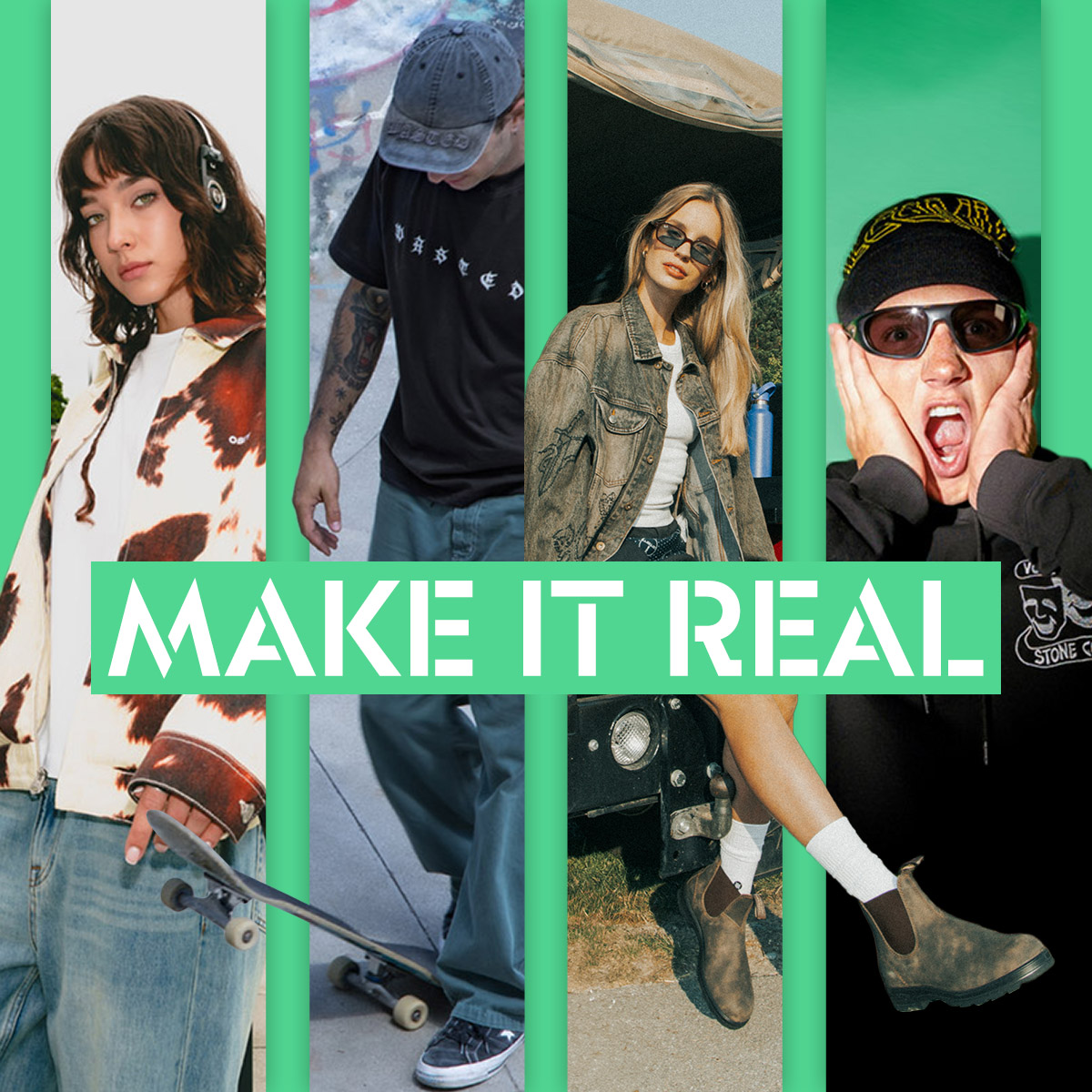 MAKE IT REAL Mimo záberu. Po tvojom.