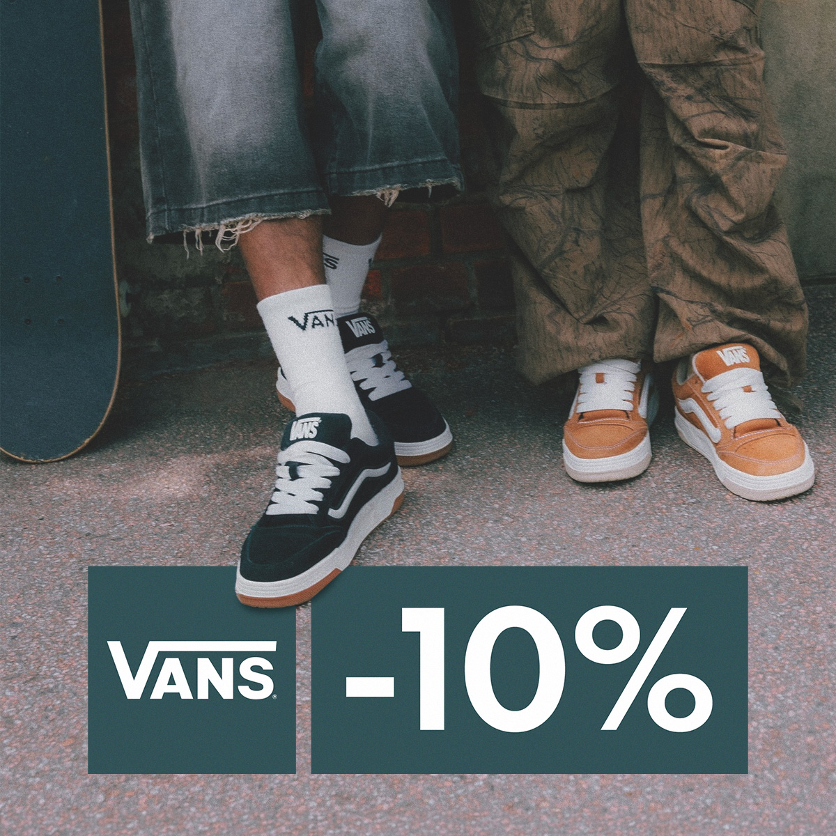 -10 % na značku Vans! Len do nedele!